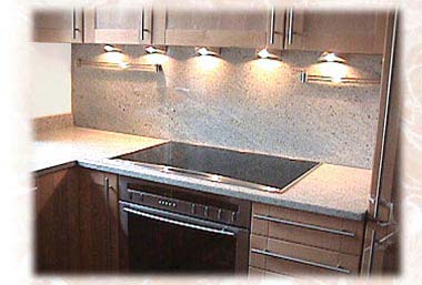 Küchenarbeitsbereich Granit